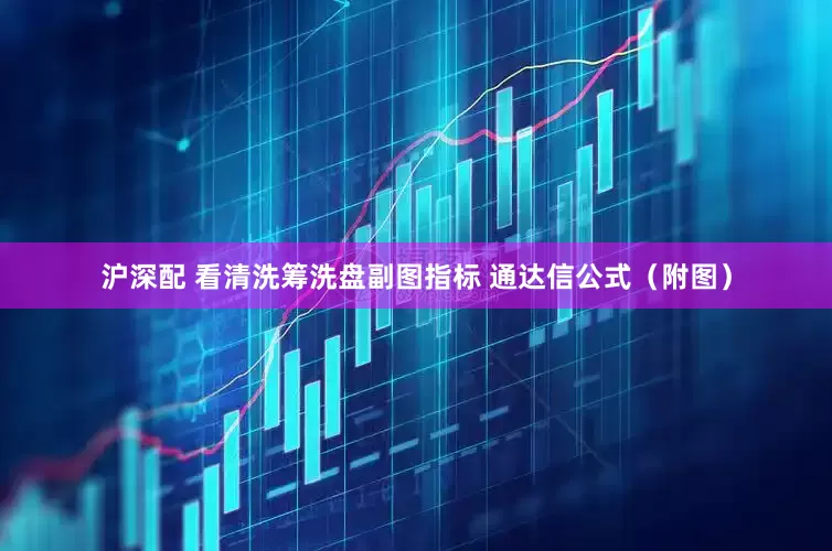 沪深配 看清洗筹洗盘副图指标 通达信公式（附图）